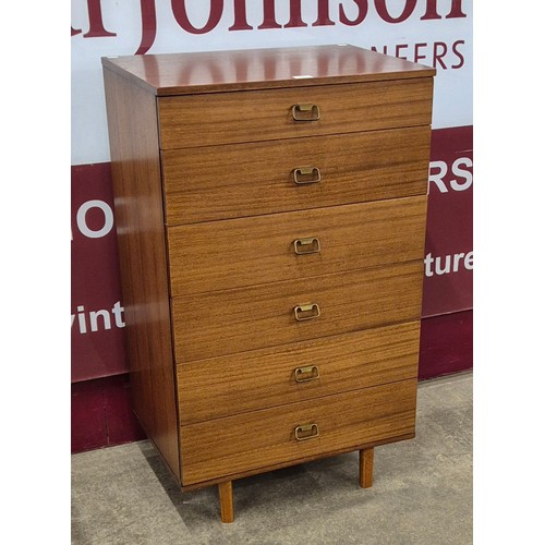 31 - An Avalon teak chest of drawers