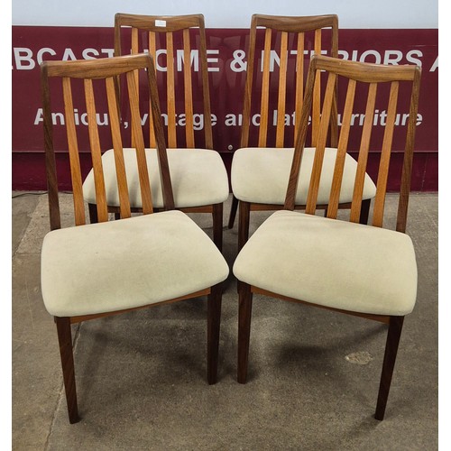 35 - A set of four G-Plan Fresco teak dining chairs