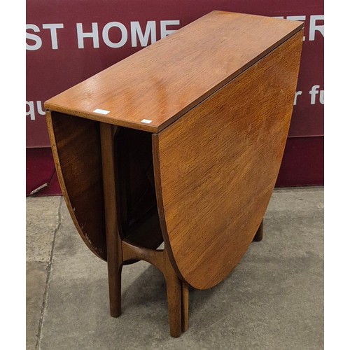 34 - A Nathan teak drop leaf table