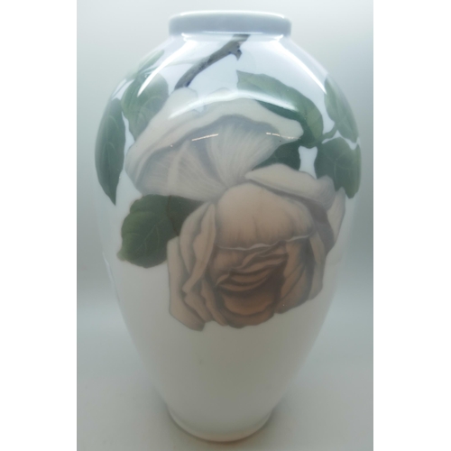 2004 - A Royal Copenhagen porcelain vase, Arnold Krog design, 22.5cm