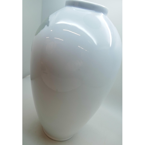 2004 - A Royal Copenhagen porcelain vase, Arnold Krog design, 22.5cm