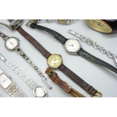 7201 - A collection of lady's wristwatches