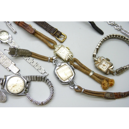 7201 - A collection of lady's wristwatches