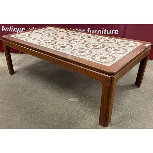 45 - A G-Plan teak and tiled top coffee table