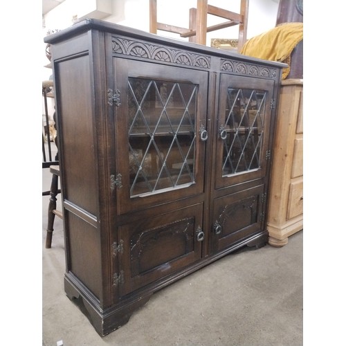 306 - An Old Charm oak bookcase