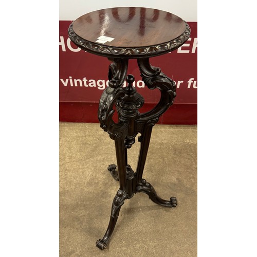 183 - A 19th Century French mahogany torchere