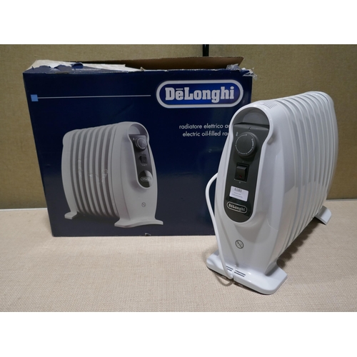 6180 - Delonghi oil filled small radiator   (354-755) *This lot is subject to VAT