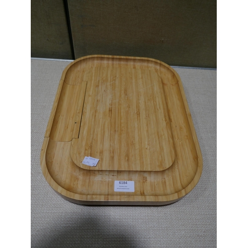 6184 - Stainless steel mug, Bamboo cheese board, Zulu stainless steel water bottle and a Miu vegetable chop... 