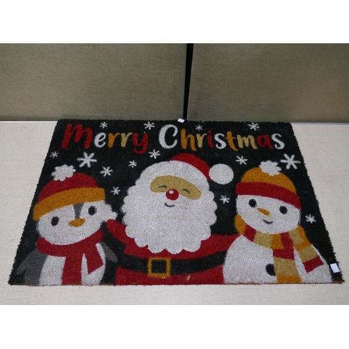 6204 - Vileda bucket & mop turbo, Christmas mat and a JosephJoseph laundry basket   (354-76,78,81) *This lo... 