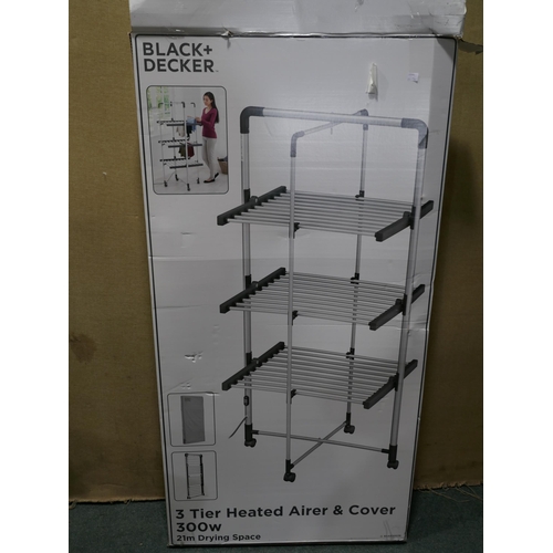6234 - Black & Decker heated tower airer, original RRP £99.99 + VAT (354-760) *This lot is subject to VAT