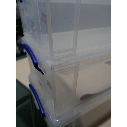6236 - Four Really Useful wrapping/storage boxes  (354-40) *This lot is subject to VAT