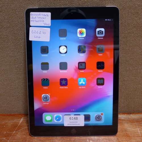 6148 - Apple ipad cellular 32gb (model:MP242B/A)  *This lot is subject to VAT