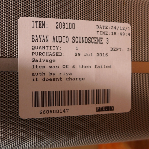 6153 - Bayan Audio Soundscene 3 wireless speaker (354-26) *This lot is subject to VAT