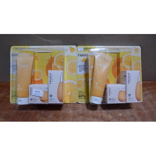 6159 - Two Frudia citrus brightening facial sets (354-331) *This lot is subject to VAT