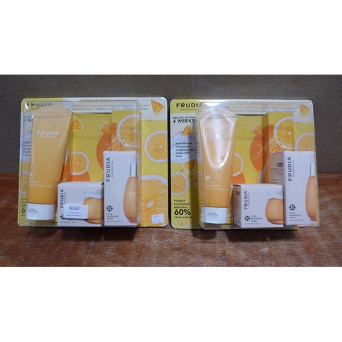 6160 - Two Frudia citrus brightening facial sets (354-330) *This lot is subject to VAT