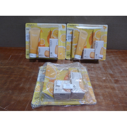 6161 - Three Frudia brightening facial sets (354-800) *This lot is subject to VAT