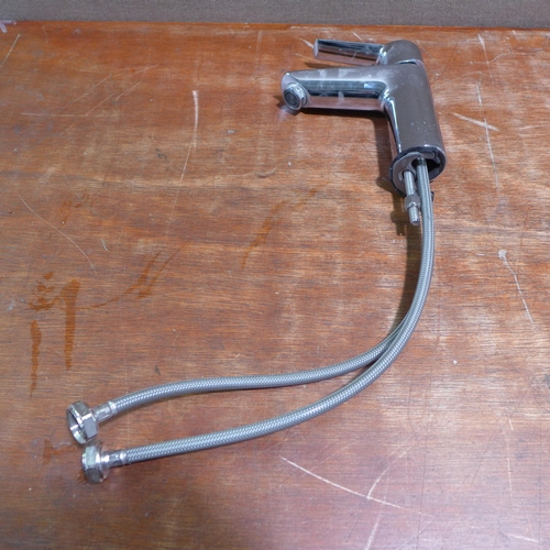 6169 - 2 x Grohe bathroom basin taps mixer, Ringmaster aquatrend 2 chromtre1pocm/, original RRP £145.83 + V... 