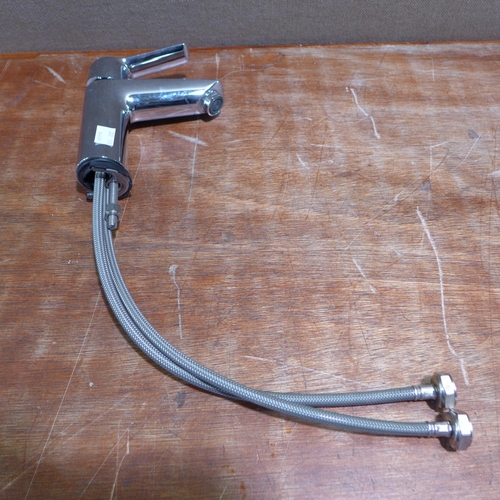 6169 - 2 x Grohe bathroom basin taps mixer, Ringmaster aquatrend 2 chromtre1pocm/, original RRP £145.83 + V... 