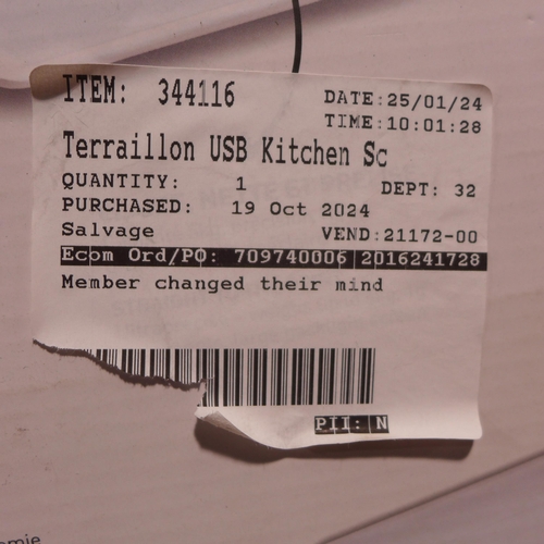 6171 - Frudia mini face creams and a Terraillon scale  (354-332,549) *This lot is subject to VAT