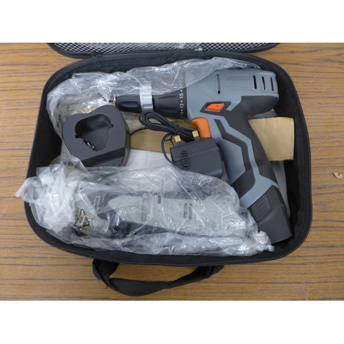 5282 - A sample Craftsman 12V lithium-ion cordless power drill with battery and charger *This lot is subjec... 