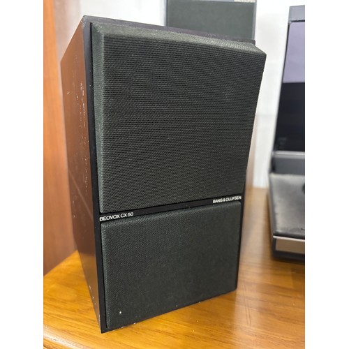 102A - A 1986 Bang & Olufsen Beocenter 9000 stereo system, eight Beovox CX50 speakers, a Beogram 9000 turnt... 