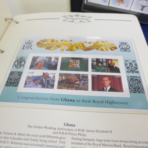 2077 - Stamps; an album of approximately 60 Royal Mail Mint Stamps, including Peter Pan, Astronomy and The ... 