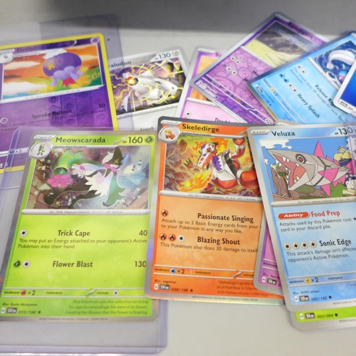2095 - A large collection of Pokémon cards, over 1,100