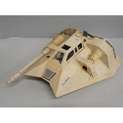 2114 - A collection of early Kenner Star Wars figures, together with some vehicles