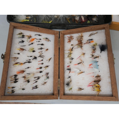 2119 - Collection of fishing flies, (4 boxes)