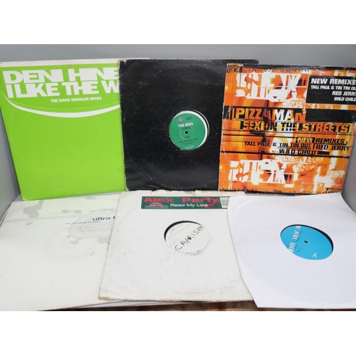 2121 - Twenty-three vinyl LP records, prog/rock