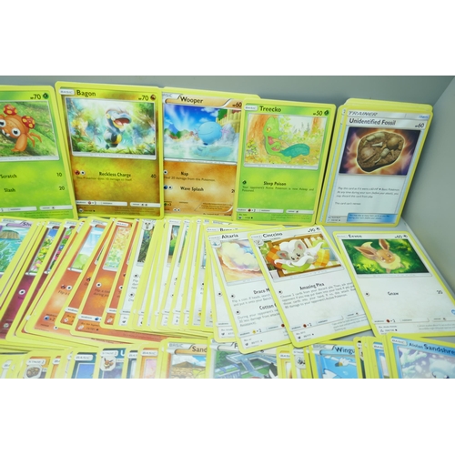 2169 - A large collection of vintage Pokémon cards, over 200