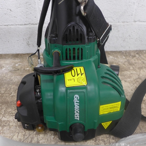 5187 - Three petrol garden tools including Qualcast CDB30A 29.9cc grass strimmer, a Ryobi CS30 strimmer and... 