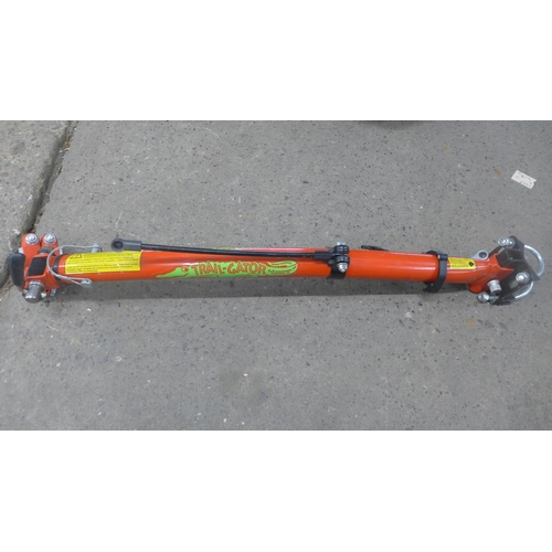 5183 - An assortment of garden tools including a MacAllister MBCP254 strimmer, a Ryobi RLT30CES petrol stri... 