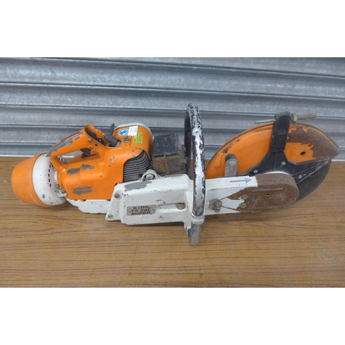 5190 - A Stihl TS-350 super petrol driven stone cut-off saw