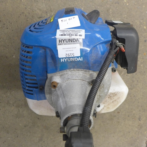 5192 - A Hyundai Euro V petrol hedge cutter