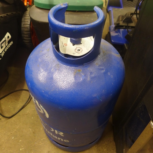 5227 - A Valor gas fire with 2 gas bottles