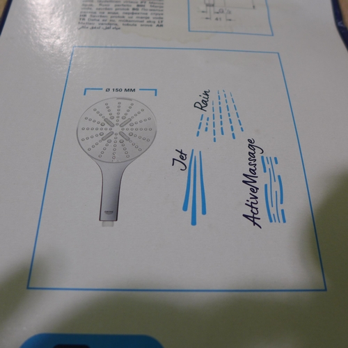 6103 - GROHE Vitalio 150 SmartActive Shower head, original RRP £78.82 + VAT (AJSAm3 -13) *This lot is subje... 