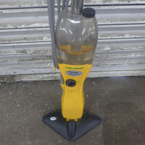 5121 - A Sebo BS 36 Comfort commercial vacuum cleaner and a Efbe-Schatt steam mop
