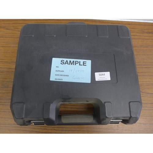 5044 - A cased sample 12.6V cordless impact driver with sockets, battery and charger  *This lot is subject ... 
