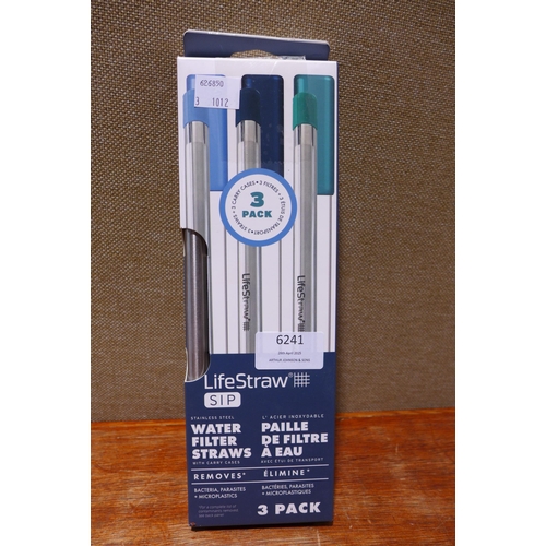 6241 - Three Grey Grandeur hand towel packs   (354-378) *This lot is subject to VAT