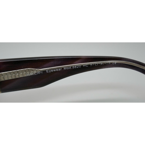 2136 - A pair of Marccain sunglasses with case