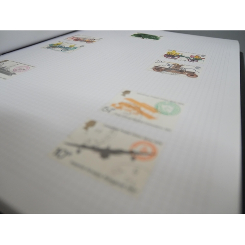 2158 - A large collection of 20th Century stamps including four albums and loose. Together with Stanley Gib... 