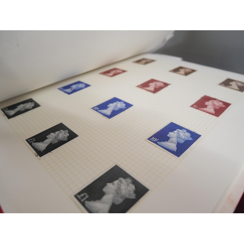 2158 - A large collection of 20th Century stamps including four albums and loose. Together with Stanley Gib... 