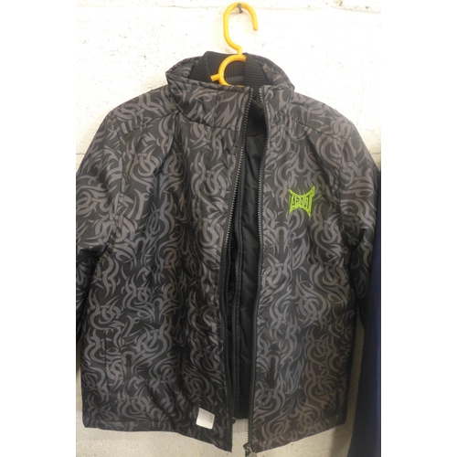 5050 - A Tapout UFC (size 9-10) coat and an Ireland sports jacket (size L)