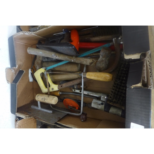 5051 - 3 boxes of assorted tools