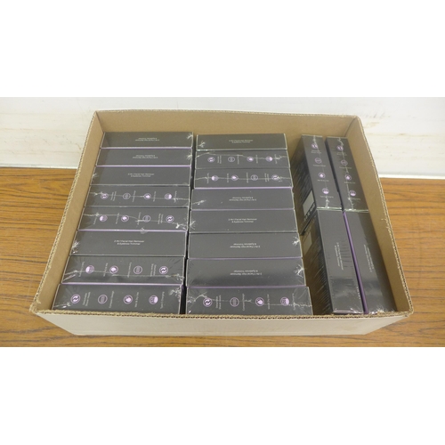 5091 - A box of 20 Bautrim 2-in-1 facial hair remover and eyebrow trimmers, unused