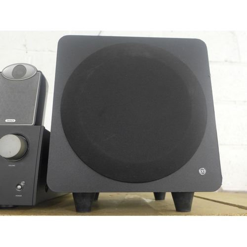 5118 - A quantity of stereo equipment including an Arcam AVR280 AV surround sound receiver with remote, 4 T... 