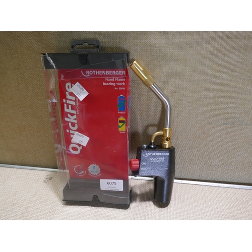 Quick Fire brazing torch, original RRP £68.95 + VAT (AJSAm3 -517) *This ...
