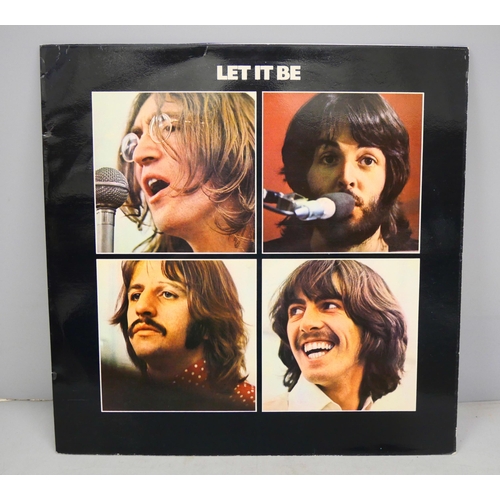Three LP records, Led Zeppelin version IV, 1971, with Peter Grant ...