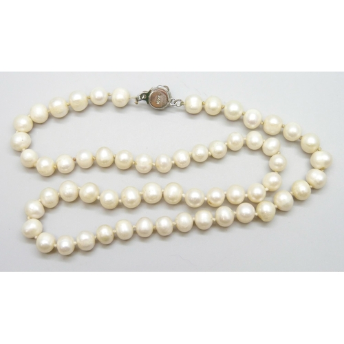 7036 - A cultured pearl necklace